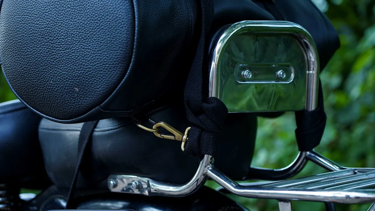 Midnight Black Adventure Full Grain Leather Duffel Bag for Travel & Motorcycle - leather travel bag