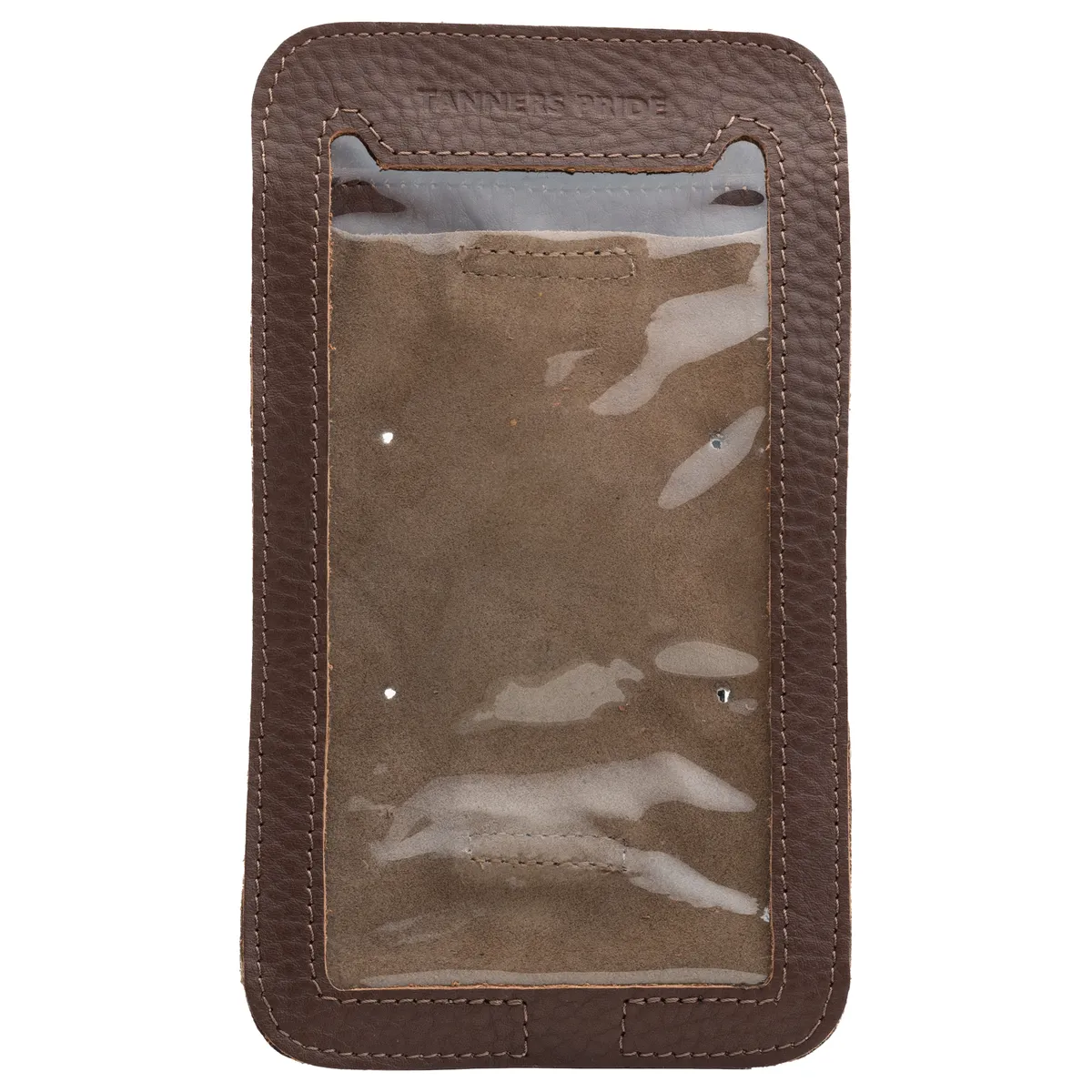 Magnetic Phone Pouch — Handcrafted Leather Motorcycle Accessory by Tanners Pride
