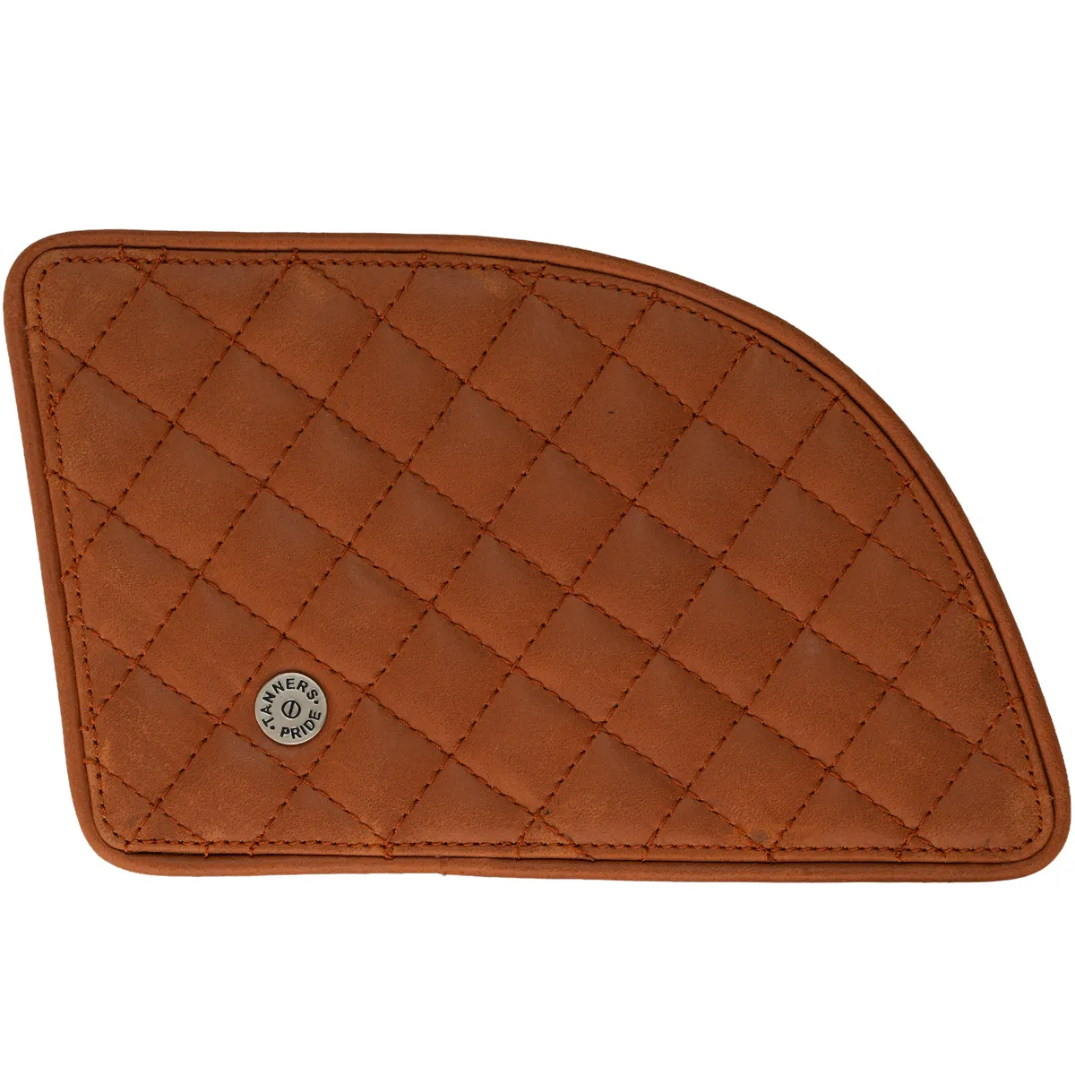 Raised Diamond Tankpad (GT 650) — Handcrafted Leather Motorcycle Accessory by Tanners Pride
