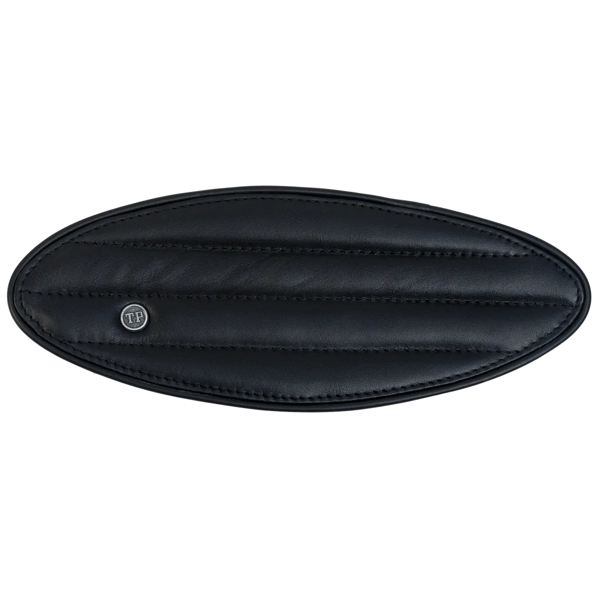 Straight Tankpads (Hunter 350) — Handcrafted Leather Motorcycle Accessory by Tanners Pride