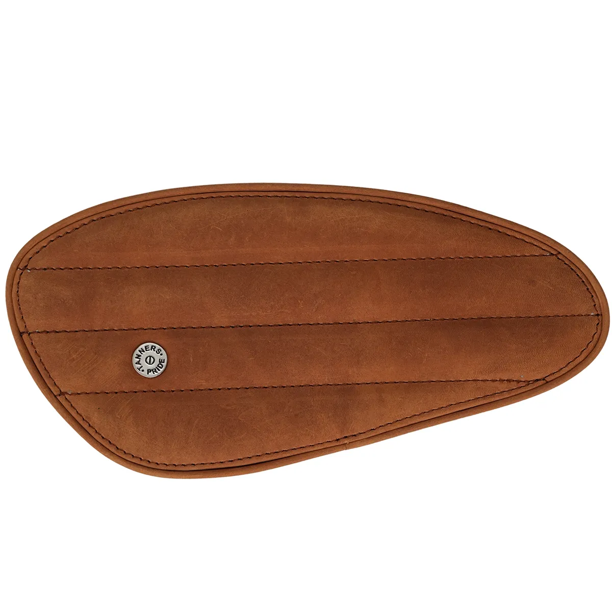 Straight Tankpads (Interceptor 650) — Handcrafted Leather Motorcycle Accessory by Tanners Pride