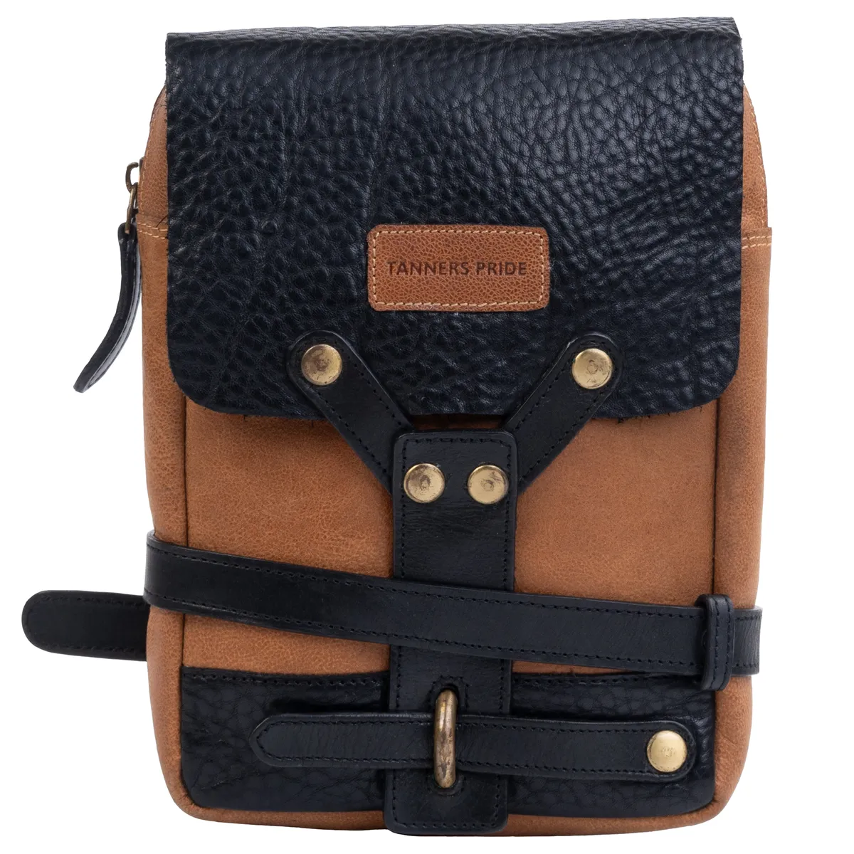 Leather Motorcycle Thigh Bag | Rider Leg Bag — Handcrafted Leather Motorcycle Accessory by Tanners Pride
